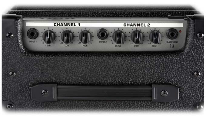 نمای بالای Peavey KB1